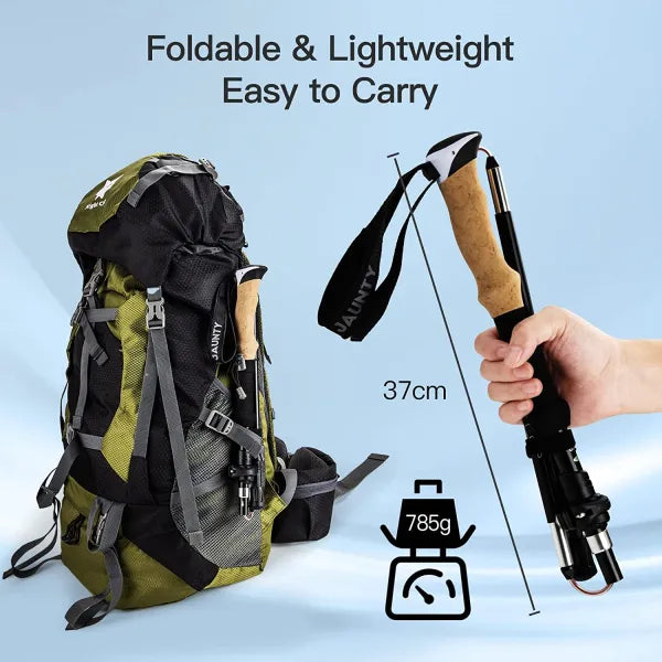 Night Cat Folding Trekking Poles-2