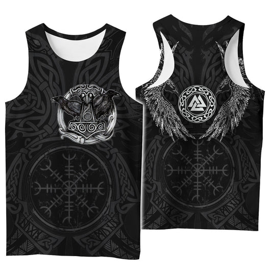 Digital Printing Viking 3D Vest | Comfortable Polyester Fiber for Leisure Activities