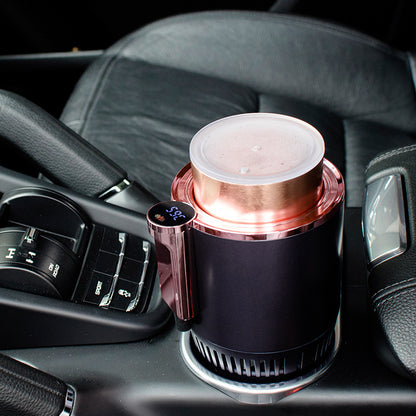 2 In 1 Car Heating & Cooling Cup | Smart Temperature Control, Beverage Warmer & Cooler for Car and Office