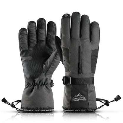 Sports Thickening Cotton Ski Gloves | Warm Split Finger Design for Men & Women