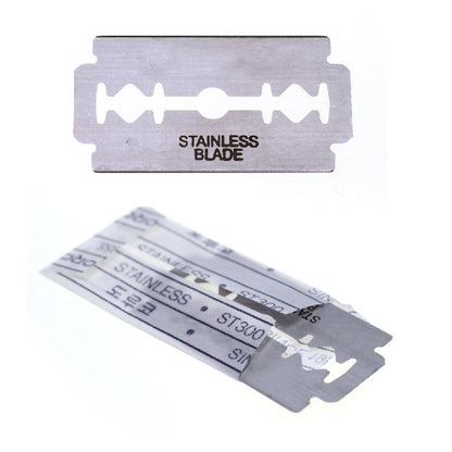 High-Quality Stainless Steel Razor Blades - 2.5*4.5CM, Pack of 10