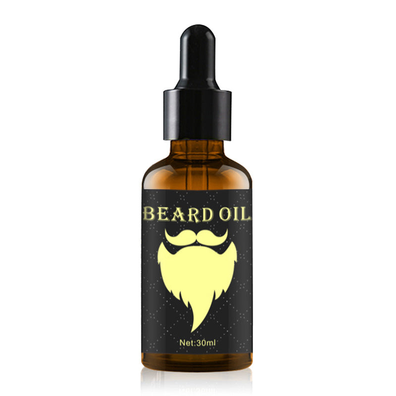 Sage Scented Beard Oil - Men's Care, 30ml, Nourishing & Softening Formula for Well-Groomed Beards