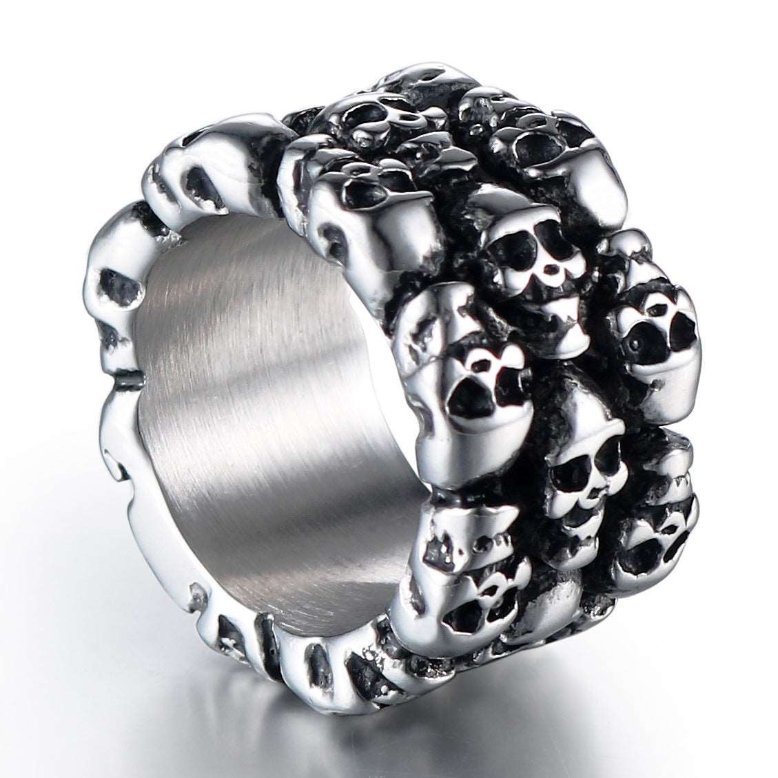 Men's Titanium Steel Rings - Mensclub.co.uk