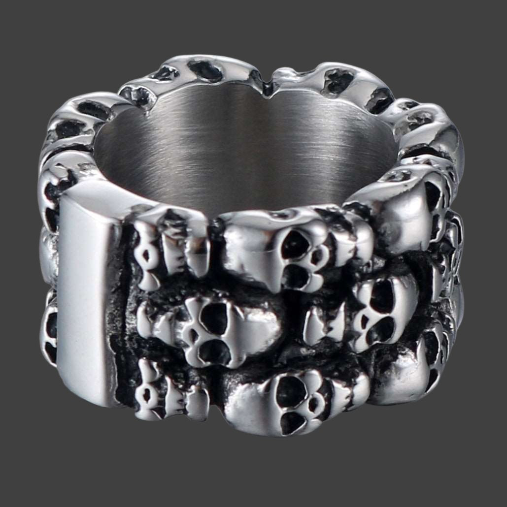 Men's Titanium Steel Rings - Mensclub.co.uk