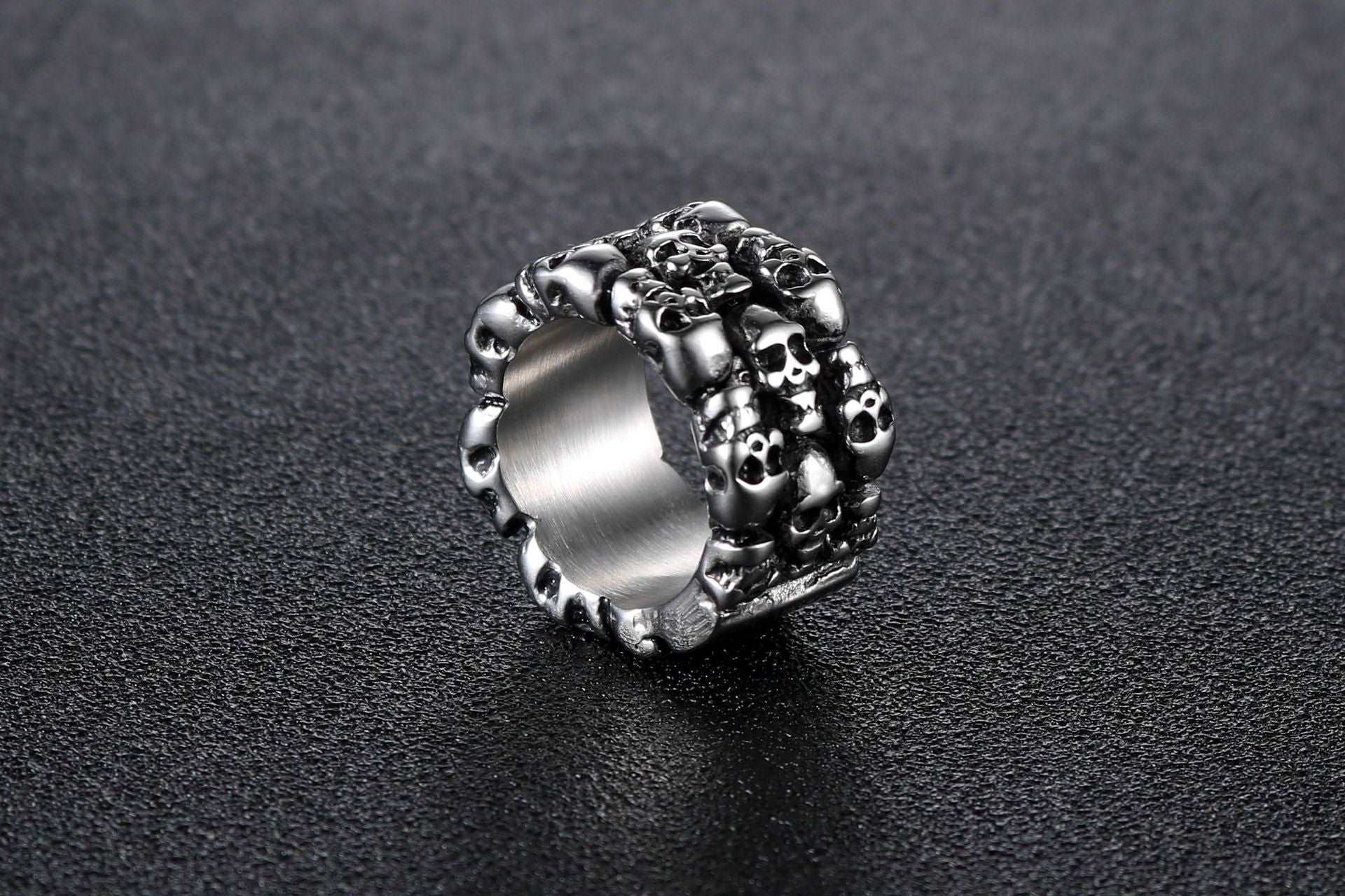 Men's Titanium Steel Rings - Mensclub.co.uk