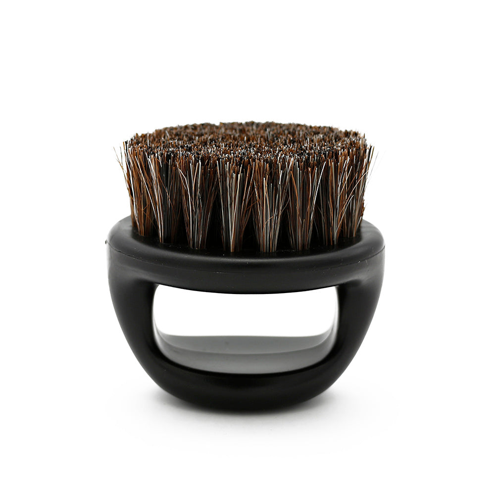 Men's Bristle Beard Comb - High-Quality ABS Material, Compact Size, Available in White/Black