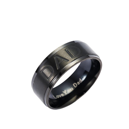 Unisex Titanium Steel Geometric Ring – Sleek Electroplated Finish, Stylish & Timeless Design