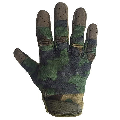 Tactical Woodland Gloves PH03-4