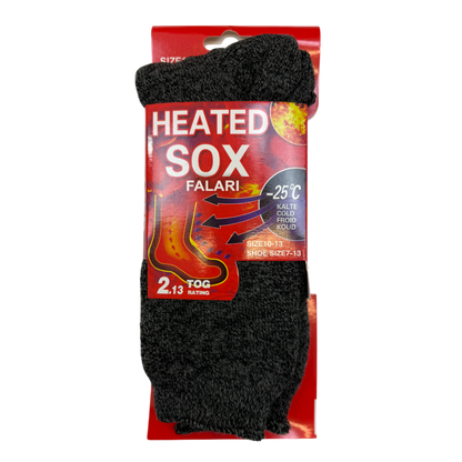 Mens Heated Thermal Socks - Pack of 3 - AT292-2