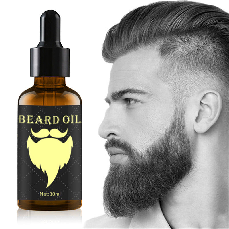 Sage Scented Beard Oil - Men's Care, 30ml, Nourishing & Softening Formula for Well-Groomed Beards