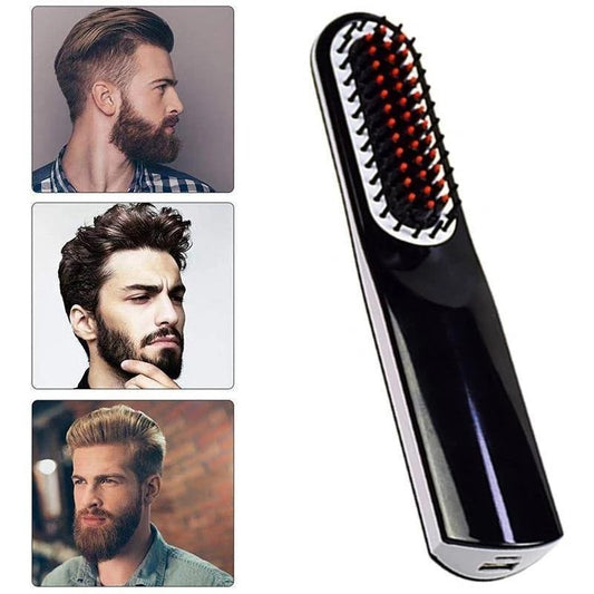 Quick Beard Straightener | 150W Ceramic Glaze Heating | Sleek Beard Styling for All Lengths