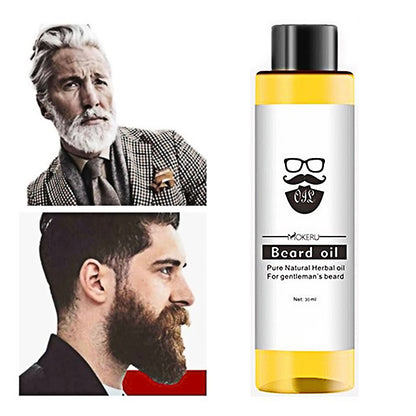 Silky Smooth Beard Oil Spray - Non-Greasy, Fast-Absorbing, Enhances Luster & Promotes Growth