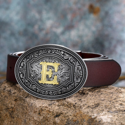 Personalized Letter Buckle Belts – Fashionable & Simple Accessory