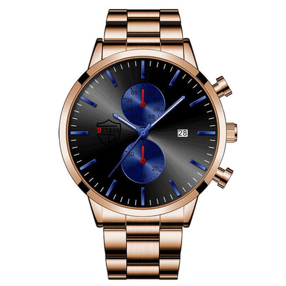 Men's Fashion Luminous Watch Stainless Steel - Mensclub.co.uk