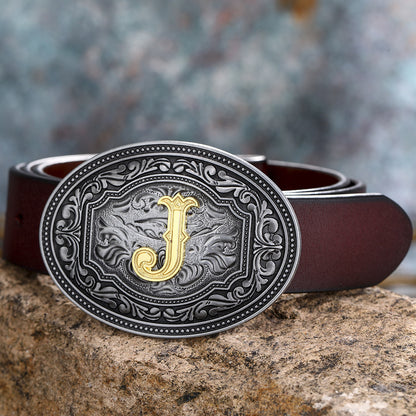 Personalized Letter Buckle Belts – Fashionable & Simple Accessory