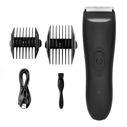 USB Rechargeable Electric Shaver | Ceramic Blades | Whole-Body Hair Removal | Fully Washable