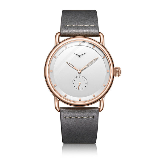 Quartz Stone Waterproof Watch | Durable Alloy Case | Mineral Glass Mirror | Elegant Design