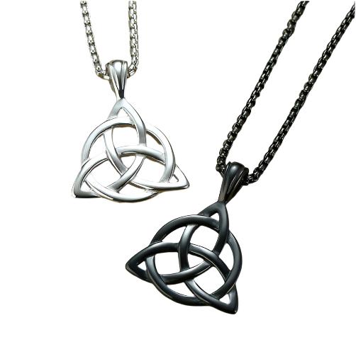 Elegant Alloy Necklace | Unisex Electroplated Design - Black & Silver