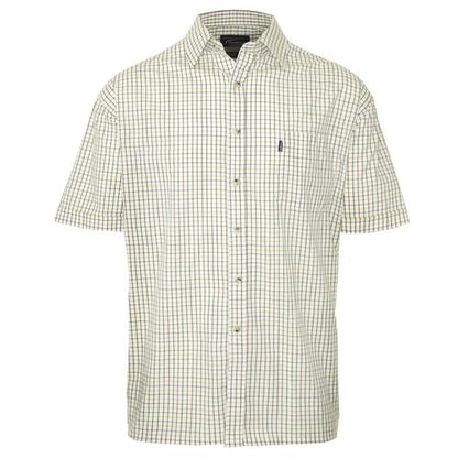 Mens Champion Short Sleeve Tattersall Shirt - 3041-2