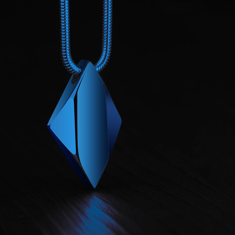 Stylish Tungsten Pendant Necklace for Men & Women | Multiple Color Options