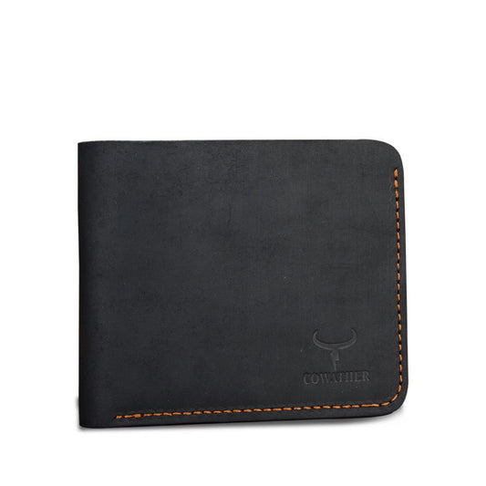 Business Fashion Men Retro Short Wallet - Mensclub.co.uk