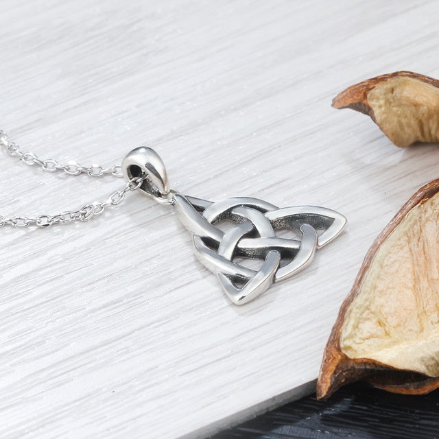 Viking Nordic 925 Silver Necklace | Retro Style & Timeless Design