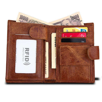 Cowhide men's wallet - Mensclub.co.uk