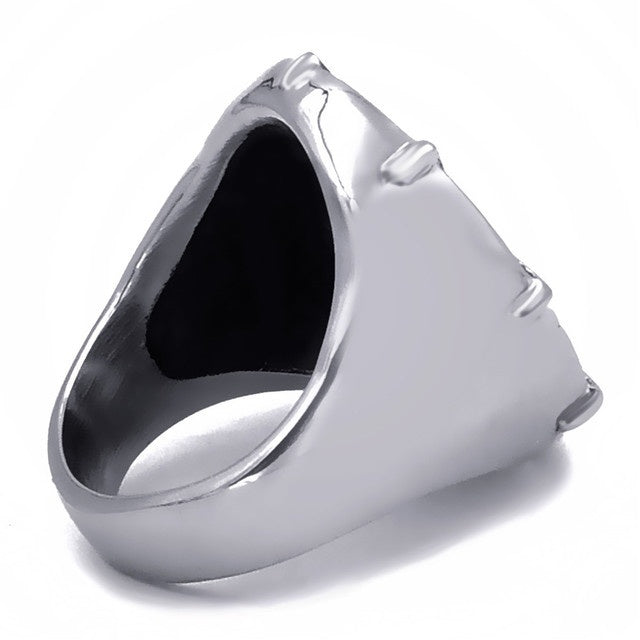 Viking Warrior Men's Ring – Durable Zinc Alloy, Lightweight 15g | Available in Sizes O - Z3