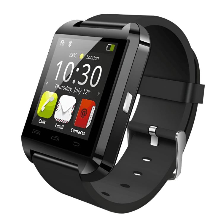 Bluetooth Smart Watch - 1.44" Display, MTK6261 CPU, Phone Book Sync, Music Control, Long-Lasting Battery