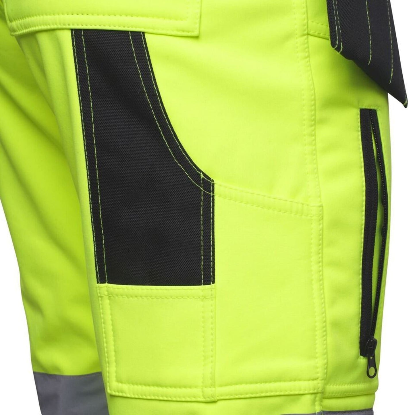 Men's Hi Vis Softshell Cargo Trousers - AV059-3