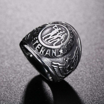 Mens Fashion Personalized Titanium Steel Ring - Mensclub.co.uk