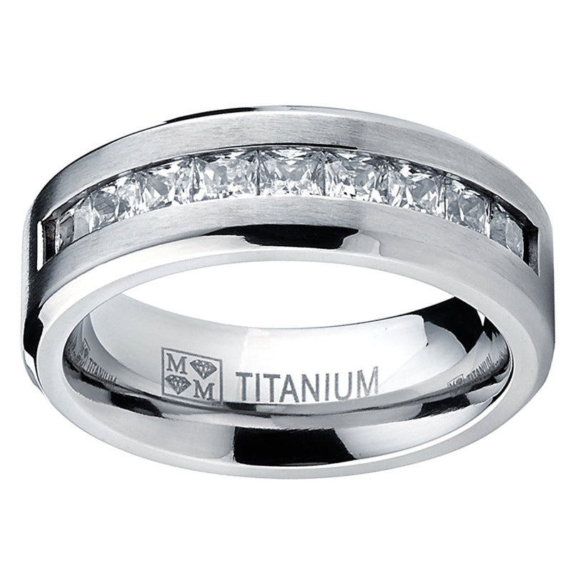 Diamond Men's Rings Luxury Wedding Engagement - Mensclub.co.uk