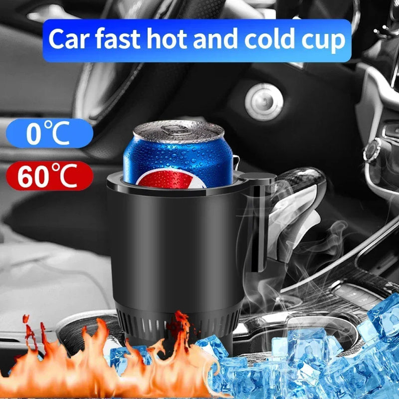 2 In 1 Car Heating & Cooling Cup | Smart Temperature Control, Beverage Warmer & Cooler for Car and Office