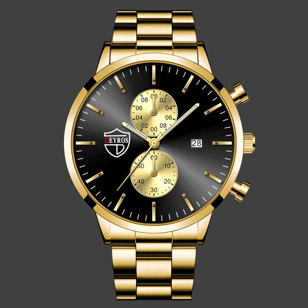 Men's Fashion Luminous Watch Stainless Steel - Mensclub.co.uk