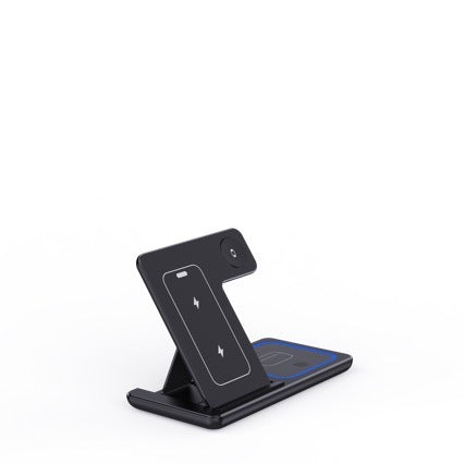 3 in 1 Wireless Charging Stand | Dual Coil Design, Qi-Certified Fast Charging with Temperature Control