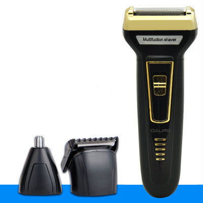 Rechargeable Electric Razor | 60-Minute Usage Time | 8-Hour Charging | Multiple Razor Heads for Versatile Grooming