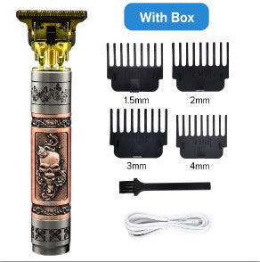 Professional Hair and Beard Trimmer | High-Quality Metal & Stainless Steel | Precise Grooming Tool