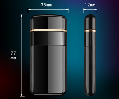 Windproof Electronic Cigarette Lighter | USB Rechargeable, Metal Design in Multiple Colors