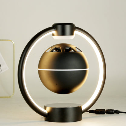 Magnetic Levitation Bluetooth Audio Speaker | Space Aluminum Shell | Wireless, High-Quality Sound