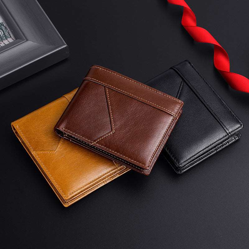 Anti-magnetic Theft Wallet With Photo Window - Mensclub.co.uk