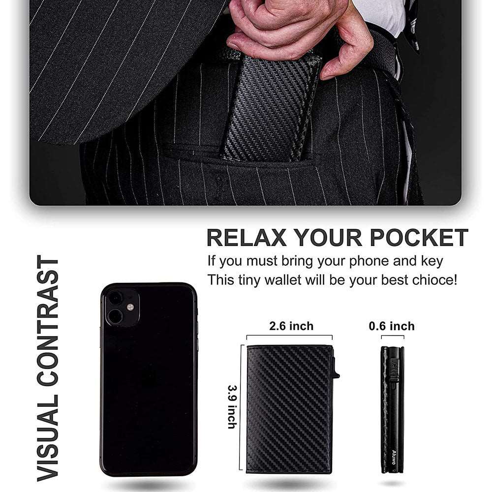 Anti-theft Swiping Pop-up Card Holder - Mensclub.co.uk