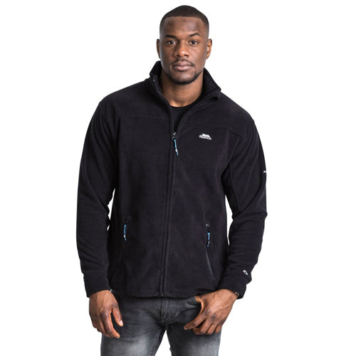 Mens Trespass Bernal Heavyweight Zip Fleece-1