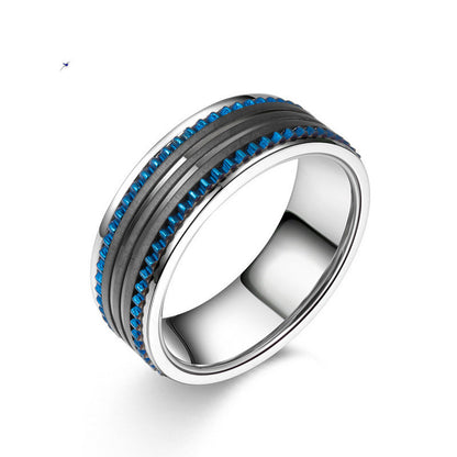 Stainless Steel Gear Ring New European And American Rings - Mensclub.co.uk