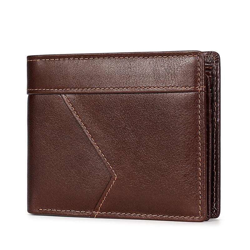 Anti-magnetic Theft Wallet With Photo Window - Mensclub.co.uk