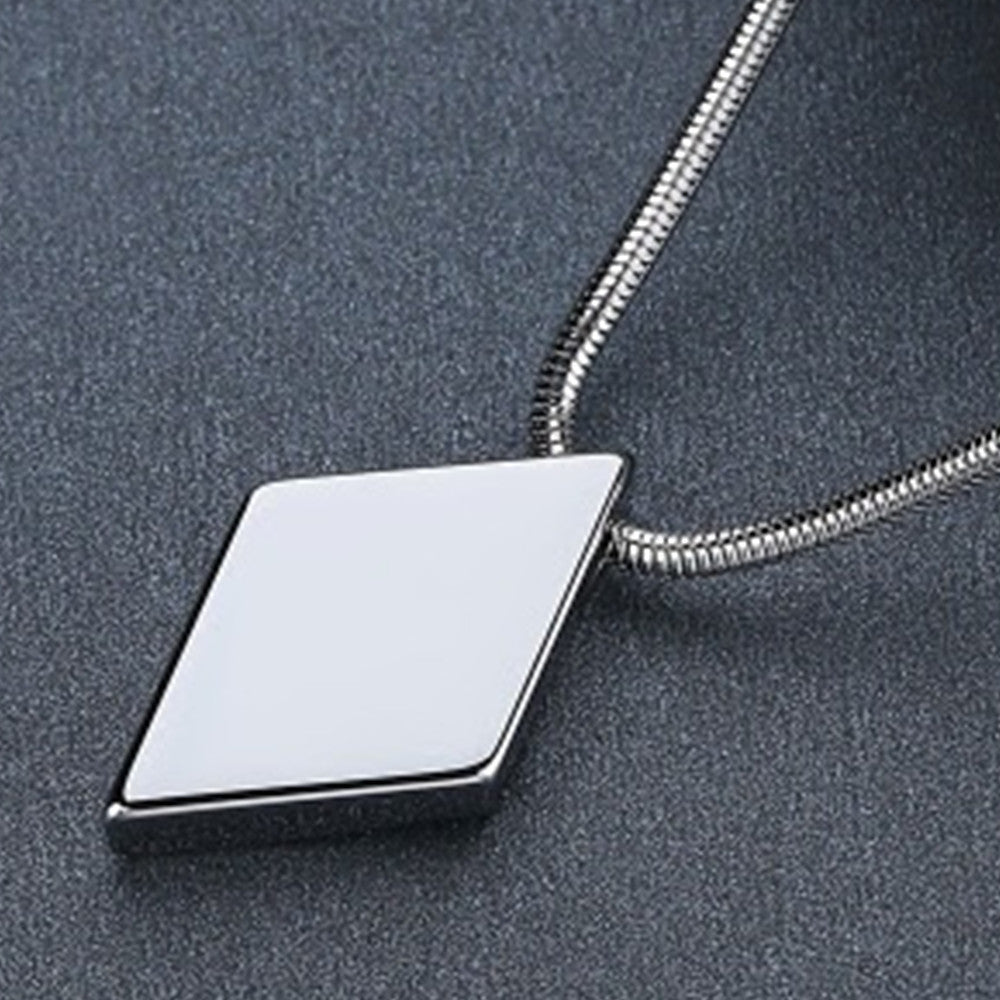 Stylish Tungsten Pendant Necklace for Men & Women | Multiple Color Options