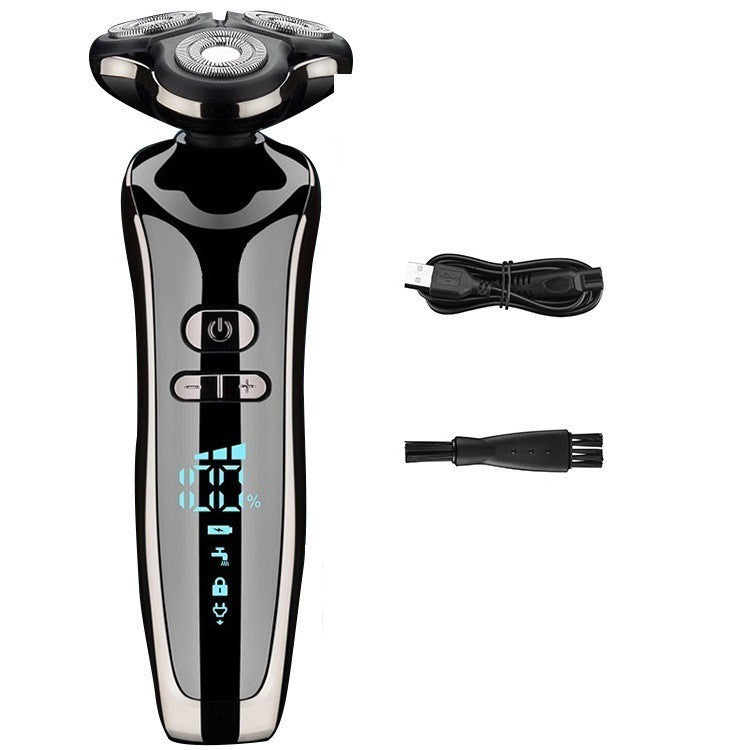 FB-507 Electric Shaver - Multi-Functional Grooming Kit with Beard Trimmer, Nose Hair Device, and USB Charging