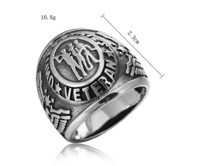 Men's Titanium Steel Ring - Electroplated, Modern Design, Durable & Stylish Fashion Accessory