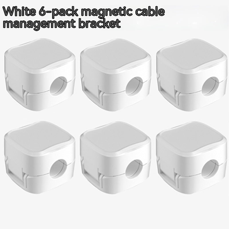 Magnetic Cable Clip Under Desk Cable Management | Easy Installation, Secure Cord Organizer