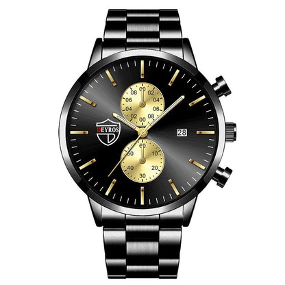 Men's Fashion Luminous Watch Stainless Steel - Mensclub.co.uk