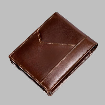 Anti-magnetic Theft Wallet With Photo Window - Mensclub.co.uk